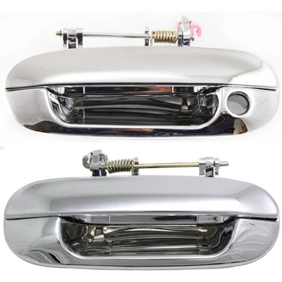 Juego de 2 manijas de puerta exteriores cromadas para Chevrolet Trailblazer 2002-2009 Foto 1 de 4