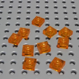 LEGO® 30008 6252040 Platte 1 x 1 - transparent orange 10 Stück  NEUWARE - Bild 1 von 1