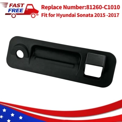 Manija de bloqueo de tapa de maletero exterior apta para Hyundai Sonata 2015 2016 2017 81260-C1010 Foto 1 de 4