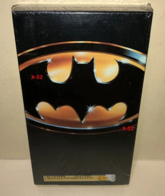 Batman 89 vintage 1989 VHS video cassette tape Michael Keaton Joker Tim Burton - Image 1 of 4