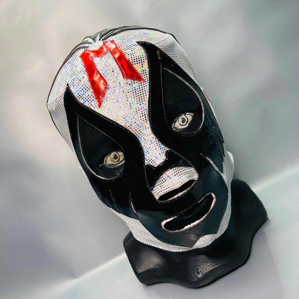 Mil Mascaras handmade Semi Professional Wrestling Lucha Libre Luchador Mascara - Image 1 of 4