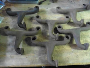 Antique Lot of 6 Ford Model T Manifolds headers engine part cast iron - Picture 1 of 12