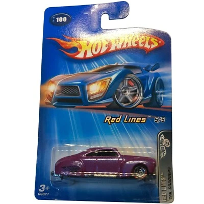 Hot Wheels Red Lines 5/5. #100 Tail Dragger, New NIP - Image 1 of 3