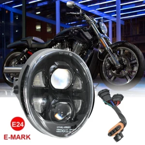 E-24 LED Scheinwerfer DRL Hi/Low Strahl Für Harley V-Rod VRSCF VRSCR 2002-2017 - Bild 1 von 14