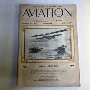 Aviation Magazine. 1926. Elgin Trophy Race. Air Corps Pan american. Eaglerock. - Picture 1 of 14