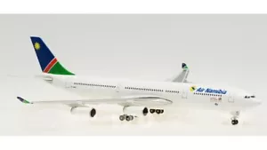 1:500 Herpa Air Namibia AIRBUS A340-300 Passenger Airplane Diecast Plane Model - Picture 1 of 1