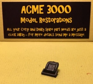 Corgi 327 345 MGB GT - Ersatz-Sitzlehne Repro schwarz Kunststoff - Bild 1 von 1