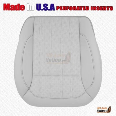 Capa de vinil perfurada inferior para driver Mercedes Benz GLE550 GLE550E 2016-2018 cinza - Imagem 1 de 4