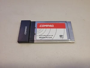 Compaq WL110 PCMCIA WLAN WLAN PC-Karte - IEEE802 11b HR 2,4 GHz ✔️ - Bild 1 von 3