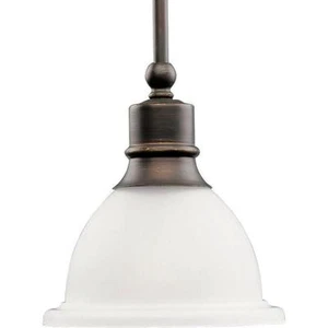 Progress Lighting Madison 1-Light Antique Bronze Mini Pendant - Picture 1 of 1