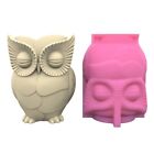 Silicone Molds Resin Casting Mold Home Decor Cute Owl Cup Mold Flowerpot