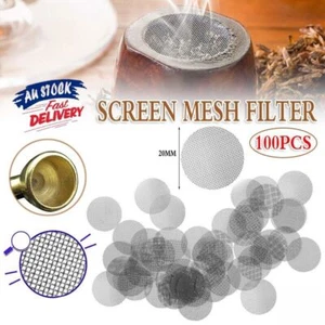 100X Mesh Screens Stainless Steel Pipe Screen mesh Filter 15 16 18 19 20mm - Picture 1 of 13