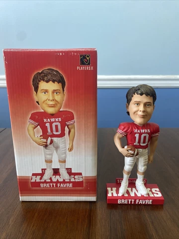 Brett Favre Hancock High School Hawks Bobble Head Forever Collectibles Cover