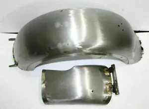SUNBEAM S7 REAR FENDERS MUDGUARDS REPRODUCTION - Foto 1 di 2