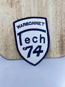 Parche vintage Warbonnet Tech 1974 - Imagen 1 de 4