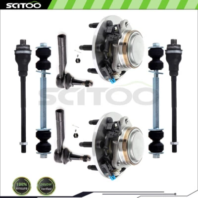 For 00-06 Chevrolet Suburban 1500 Front Steering Tie Rod End Sway Bar End Link - Image 1 of 4