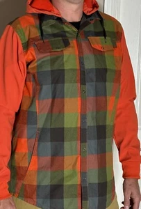 Ride Snowboard Ski Jacket Large Snap Closure - Picture 1 of 10