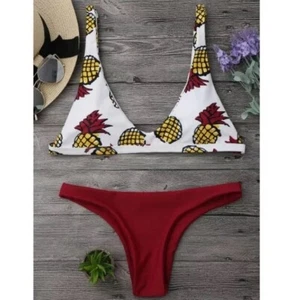 Pineapple Bikini Set red - Picture 1 of 1