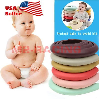 Extra Thick L Shape Baby Safety Cushion Edge Corner Guard Strip Bumper Protector - Image 1 of 4