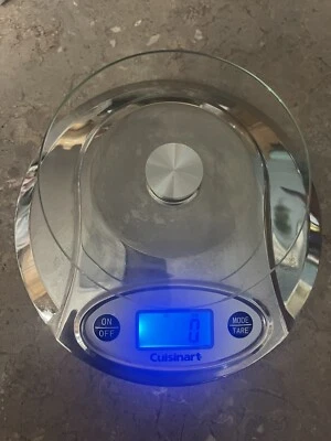 Báscula digital LED para alimentos de cocina Cuisinart Precision Chef KS-06B 11 libras (T-19) Foto 1 de 4