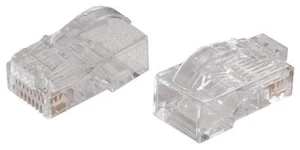 Cat5e RJ45 non Blindé Arc Locquet Prises, Paquet De 50 - PRL5 - Photo 1/1