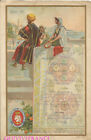 MN162 - MENU MESSAGERIES MARITIMES 1904 PAQUEBOT CHILI