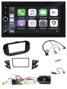Blaupunkt DAB USB Bluetooth Lenkrad 2DIN TMC Navigation für Kia Soul 17-19 schwa - Bild 1 von 12
