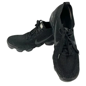 Nike Air Vapormax Flyknit 3 Sneakers Men’s 13 Black Athletic Shoes AJ6900-004 - Picture 1 of 13