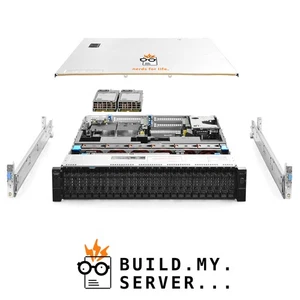 Dell PowerEdge R730xd Server 2x E5-2660v3 2.60Ghz 20-Core 128GB RAM 2x 960GB SSD - Picture 1 of 5