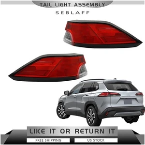 Fit For Corolla Cross XLE 2022-2023 A Pair Outer LED Tail Light Lamp Right+Left - Bild 1 von 15