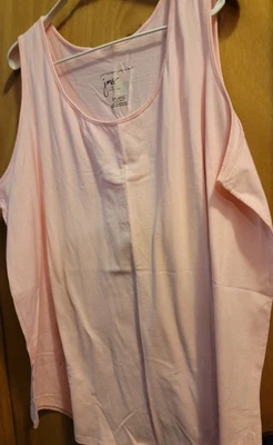 Женская майка Plus JMS Just My Size розовая 4x - Изображение 1 из 3