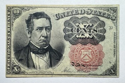 10 Cent US Fractional Currency, 5th. Series Fr. 1265 Thin Key - Image 1 of 2