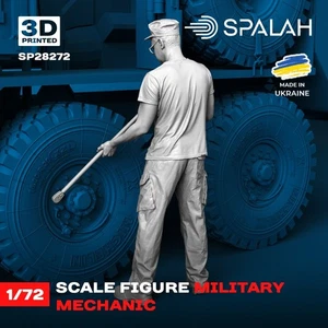 Figure Military mechanic Scale 1:72 Spalah SP28272 - Picture 1 of 2