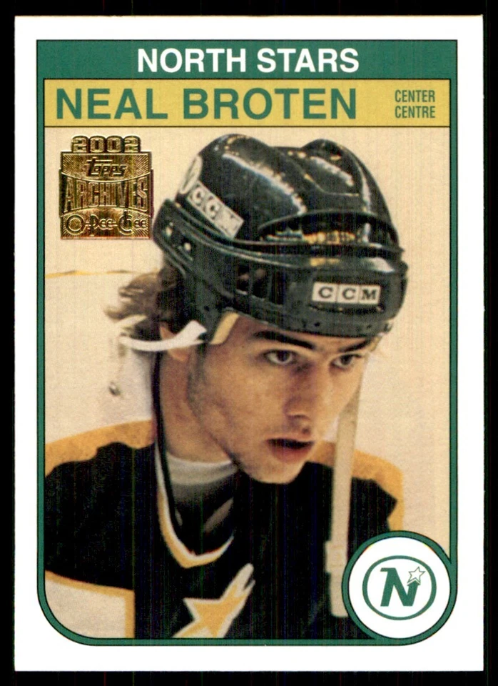2001-02 Topps / O-Pee-Chee Archives Neal Broten #15 - Image 1 of 2