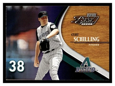 Curt Schilling #29 2002 Playoff Piece of the Game Arizona Diamondbacks - Image 1 of 2