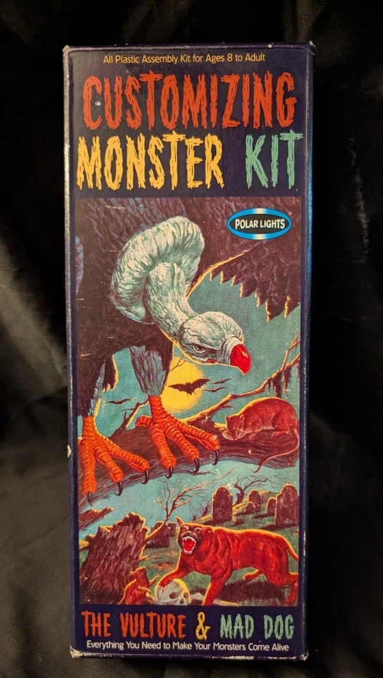 Luces Polares-El Buitre y Perro Loco Personalización Monstruo Modelo Kit 1998 Foto 1 de 2
