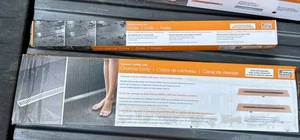 Schluter Systems Kerdi Line corpo canale KL1V60E70 & KL1B19EB70 griglia #5f4 - Foto 1 di 5