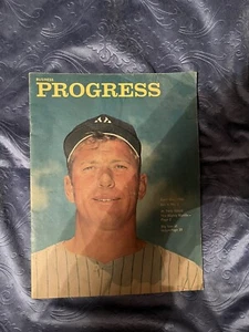 April / May 1966 Business Progress Magazine Mickey Mantle - Picture 1 of 5