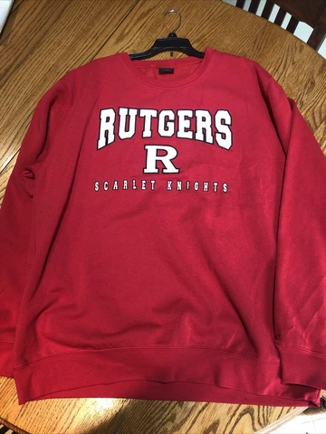 ($70) Rutgers Scarlet Knights ncaa Sweatshirt Adult MENS/MEN'S (XXL) Colosseum Cover