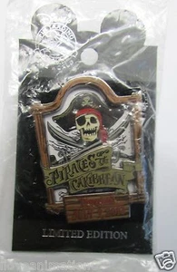 Disney DLR Pirates of the Caribbean Event Logo LE Pin - Picture 1 of 2