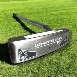 Odyssey White Ice 2 Putter Right Handed Steel Shaft Original Grip 35" - Picture 1 of 8