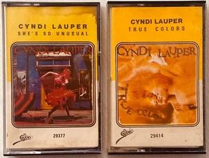 Cyndi Lauper - Two Ultra Rare Original Cassette Tape Colombia 2 Pcs - Picture 1 of 17