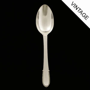 Georg Jensen Silver Dinner Spoon, Large - Beaded/ Kugle  - Picture 1 of 1