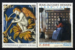 FRANCE 4286 & 4336 SAINTE-CÉCILE ET HENNER, 2008, 2009, NEUFS xx TRES BEAUX - Picture 1 of 1