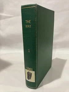 The Way Quarterly Review of Christian Spirituality HC Bound Volume 1 1961 (BM53) - Picture 1 of 5