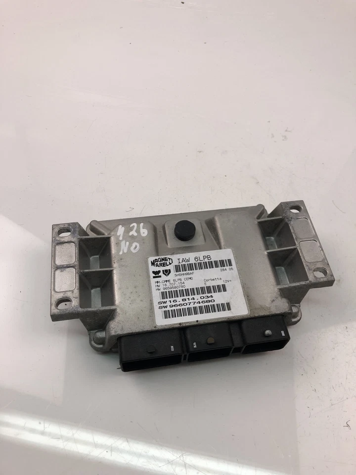 Centralina motore CITROËN C5 II RC ECU 9660774680 2005 22551180 - Immagine 1 di 4