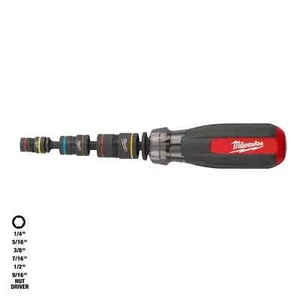 Milwaukee 48-22-2921 Multi-Nut Driver W/ SHOCKWAVE Impact Duty™ (flip) Magnetic - Picture 1 of 10
