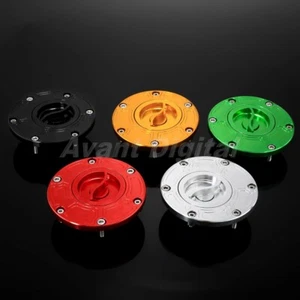 Tapa de tanque de combustible CNC sin llave para Triumph Speed Four 2002-2006 2003 2004 2005 - Imagen 1 de 6