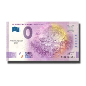 Billete de recuerdo Euro Souvenir Aniversario Países Bajos 2021-1 PEBL Hunebedbouwers - Imagen 1 de 2