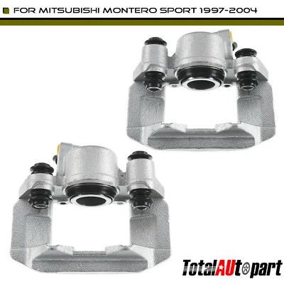 2x Pinza de freno de disco trasera izquierda y derecha para Mitsubishi Montero Sport 1997-2004 Foto 1 de 4